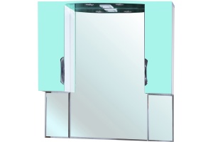 Зеркало-шкаф Bellezza Лагуна 120 салатовый