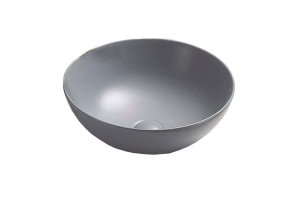 Раковина накладная CeramaLux NC 41.5 см голубой матовый (104MHL-4)