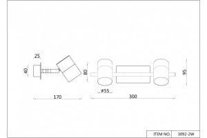 Бра F-promo Chart 3092-2W - 2