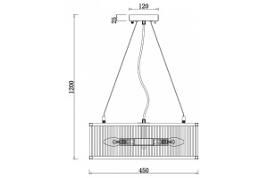 Подвесная люстра Freya Savoy FR5053PL-06N - 3
