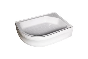 Поддон душевой асимметричный River Wemor 80/80/24 R (10000006056) - 2