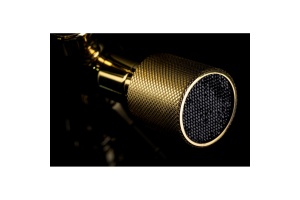 Смеситель для раковины встраиваемый Boheme Royal Cristal золото с черными кристаллами Preciosa - 2