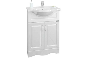 Тумба с раковиной Санта Верона 60 белый - 3