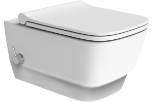 Чаша для подвесного унитаза Boheme Bello белая матовая без сиденья