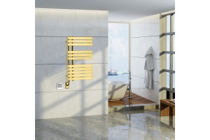 Полотенцесушитель электрический Boheme Venturo золото - 2