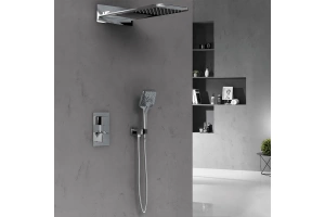 Душевой комплект встраиваемый Vincea хром - 2