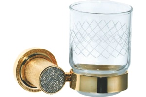 Стакан Boheme Royal Cristal Gold подвесной