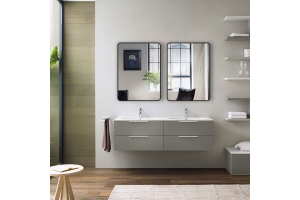 Зеркало Vincea 50х70 черное с подсветкой - 2