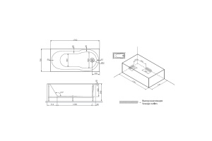 Каркас для ванны AM.PM X-Joy 170x70 - 3