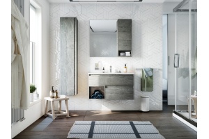 Зеркало STWORKI Карлстад 90 R, дуб рошелье - 2