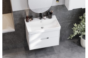 Комплект мебели Aquaton Оливия 70 белый матовый - 2