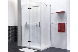 Душевой уголок Wasserkraft Aller 10H07LB black matt, 120x90 см - 3