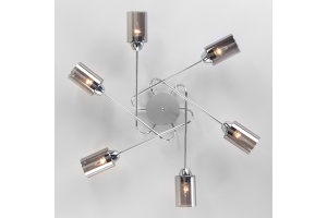 Потолочная люстра Eurosvet Motive 30167/6 хром - 2