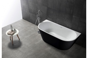 Акриловая ванна ABBER 170х80 матовый черный (AB9216-1.7MB) - 3