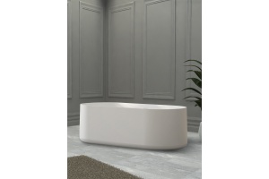 Ванна из искусственного камня ABBER Stein AS9607 белая матовая - 3