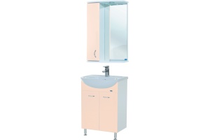 Тумба с раковиной Bellezza Уют 55 бежевая - 3