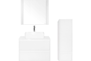 Тумба для комплекта Style Line Монако 80 Plus, осина белая - 2