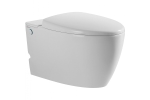 Подвесной унитаз Abber Bequem белый с сиденьем микролифт