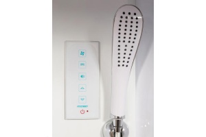 Душевая кабина Deto L 120х80 с электрикой, хром (L520REL) - 3