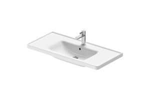 DURAVIT (D-Neo) Умывальник 1005 x 480 мм, с переливом, с отверстием для смесителя, белый
