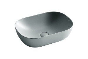 Раковина накладная Ceramica Nova Element 45.5х32.5 серая