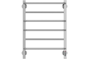 Электрический полотенцесушитель Terminus Евромикс квадро П6 400x650 Хром