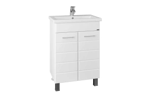 Тумба под раковину напольная Санта Омега 60 белый