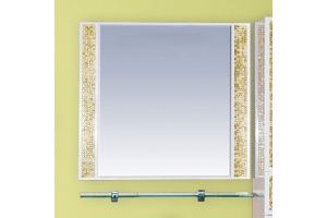 Зеркало Misty Морена 90 золотая мозаика