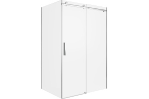 Душевой уголок Good Door Galaxy WTW+SP-C-В 120x90, профиль черный - 3