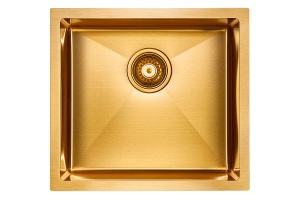 Мойка кухонная Paulmark Marx 48 брашированное золото