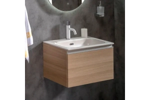 Тумба под раковину Armadi Art Vallessi 60 светлое дерево