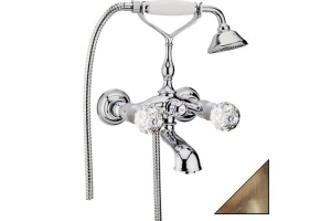 Смеситель Webert Karenina KA720201065 бронза, для ванны с душем