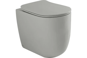 Унитаз приставной Kerasan Nolita серый матовый (531859)
