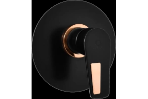 Смеситель для душа Rav Slezak Colorado черный матовый - золото