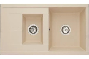 Мойка кухонная AQUATON Делия 87 шампань