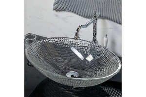 Раковина накладная Boheme Armadi Art NeoArt 51 прозрачный