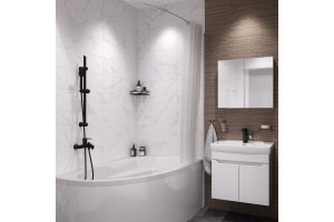 Душевой гарнитур DIWO Смоленск SM-05b черный - 2