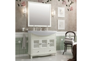 Зеркало Opadiris Омега 85 слоновая кость - 2