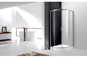 Душевой уголок Cezares Molveno R 2 80 C Cr IV стекло прозрачное - 2