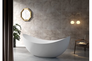 Акриловая ванна ABBER 180х80 белый (AB9333) - 2