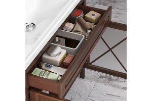 Тумба с раковиной Opadiris Палермо 100 светлое дерево - 3