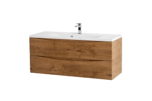 Тумба с раковиной Belbagno Marino 120 светлое дерево  - 2