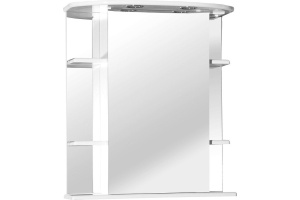Зеркало-шкаф Misty Магнолия 65 L свет