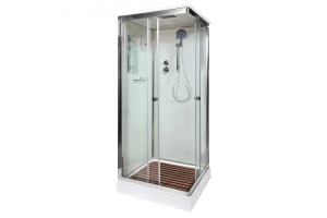 Душевая кабина Deto K 120х90 с электрикой, хром (K402SEL)