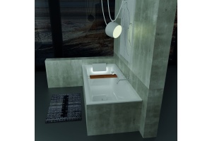 Акриловая ванна Riho Still Square 180x80 подголовник слева - 2