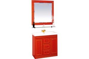 Зеркало Misty Fresko 90 красное краколет - 3