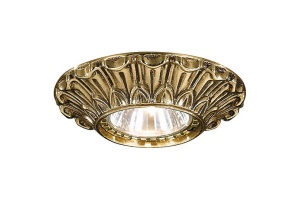 Встраиваемый светильник Reccagni Angelo 1077 SPOT 1077 ORO