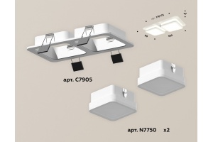 Встраиваемый светильник Ambrella Light XC XC7905012 - 2