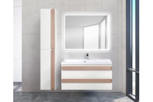 Шкаф-пенал BelBagno Aurora 30 L белый  - 3