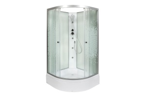 Душевая кабина Deto L 90х90 с гидромассажем, без крыши (L790NGM) - 2